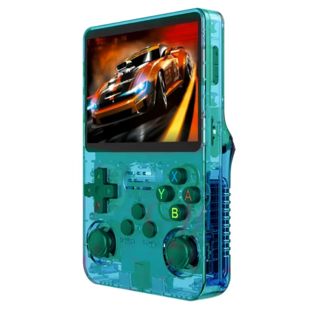 Mini Console de Jeu Vidéo Portable R36s Écran IPS 3,5" 64