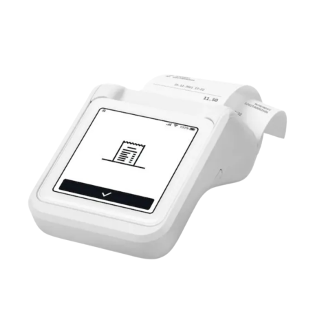 Terminal de paiement portable Bluetooth/Wi-Fi sans contact avec fonction d'impression - Sumup Solo et Imprimante - Blanc
