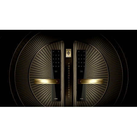 Serrure connectée WiFi S2 DC 7.5V Compatible Portes 40-120 mm - ORVIBO Smart Door Lock S2 337 × 67 × 71.3 mm