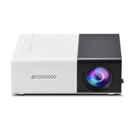 Mini Projecteur intelligent LED HD 4K YG300 800 Lumens WiFi Bluetooth
