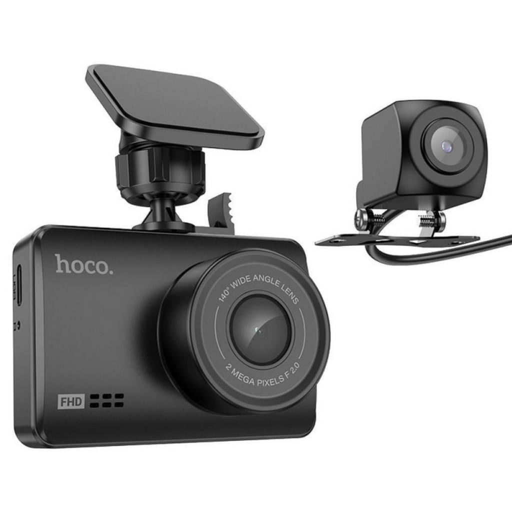 DASHCAM ECRAN 2.45 POUCES + CAMERA ARRIERE DV3