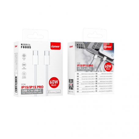 Câble Type-C / Type-C Nylon