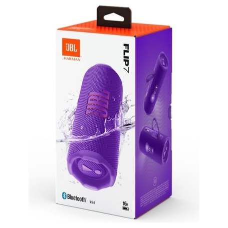 Enceinte Bluetooth sans fil JBL Flip 7 Violet